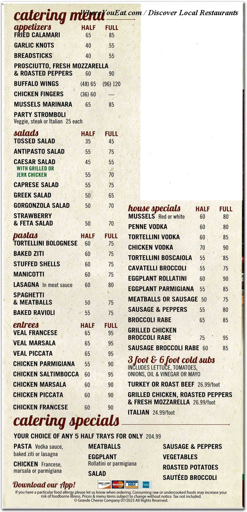 menu 7